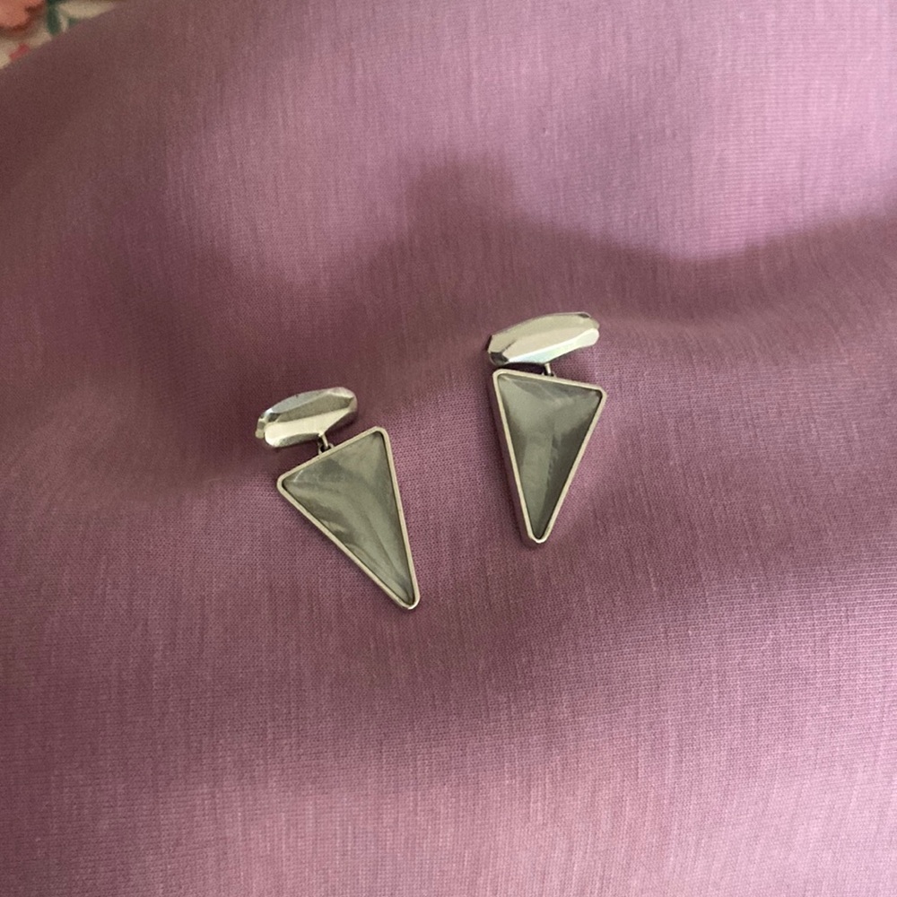 Nwot Kendra Scott triangle and bar dangles